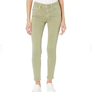 PAIGE Light Olive Women's Jeggings